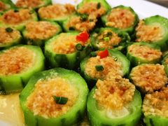 蒜蓉蒸丝瓜-桥东喜碧海鲜街(水东街店)