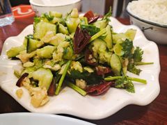 带着香菜的拍黄瓜-聚首堂·特色小吃·肘子(什刹海德胜门店)