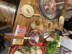 -陈叉子钢盆烤肉(中原万达店)