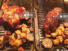 香草烤羊腿-金安大饭店-金品自助餐厅