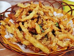 芝麻土豆丝-西大酒店