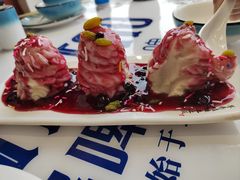 蓝莓山药-天津乾毓德饭庄·清真传统炒菜·海鲜烧烤(咸阳路店)