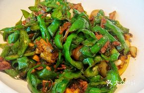Stir-fried Abalone with Green Pepper