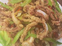 干煸鱿鱼须-鑫来子菜馆