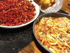 泡菜煎八爪鱼-烧货·活海鲜炭烧(湖滨商业街店)