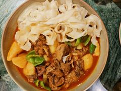 大盘鸡份送皮带面-东方亚克西餐厅(西康路店)