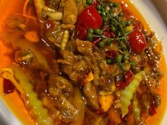 椒香水煮跳水蛙-柒园·三十年创意杭帮菜(龙湖滨江天街店)
