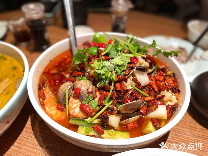 锦绣庭·生态闽菜(万科广场店)水煮三鲜图片