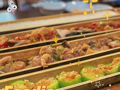 -胡须哥网红竹筒菜