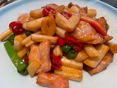酸藕节炒爽肉-皇家冰窖小院(什刹海店)