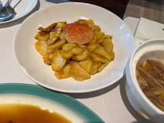 蟹炒年糕-西湖春天•老字号杭州菜(百汇店)