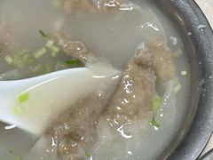 肉燕汤-阿池碎肉拌面