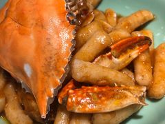 梭子蟹炒年糕-弄堂里(西溪龙湖天街店)