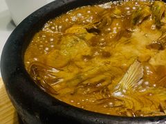 白洋淀石锅嘎鱼-小放牛炒菜馆(裕华万达店)