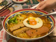 火腿鱼蛋煎蛋面-玛嘉烈(北京金融街店)