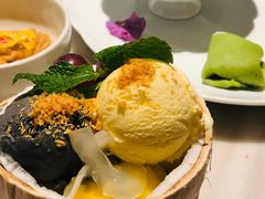 灰椰壳冰淇淋-金椰壳· 大厨新加坡菜(壹方城店)