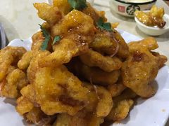 锅包肉-柴火东北铁锅炖(鲁班店)