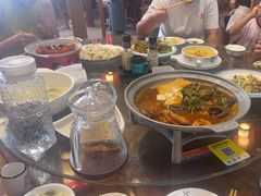-东来菜馆•手抓海鲜家常菜•海鲜锅贴(鸽子窝店)