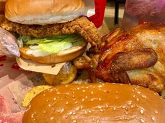 -百富烤霸 烤鸡汉堡(长江路店)