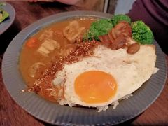 鸡肉咖哩饭-查令84号咖啡馆(金大地1912东西街店)