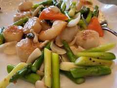 芦笋烧带子-民族饭店-四季餐厅