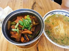 干锅肥肠面-霸道川面馆(张江店)