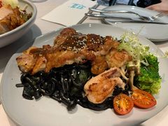 山贼汁鸡扒墨鱼汁扁面-打趸BTC·Breaktime cafe(北京路店)
