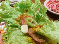 -明洞阿姨·韩式酱蟹烤肉·创意料理(三元桥店)