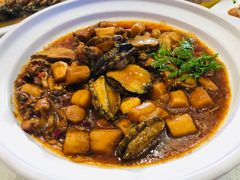 铁棍山药鲍鱼焖土鸡-阿庄新豫菜(航海东路店)