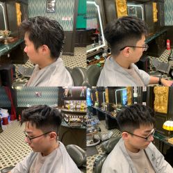 -海文先生国潮烫染男士理发馆