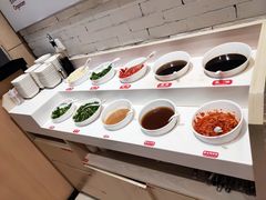 自助调料区-为什么牛潮汕牛肉火锅(万胜广场店)