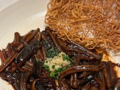 响油鳝丝配上海两面黄-海味观(老西门店)