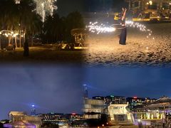 -欢乐海岸椰林沙滩-2025湾区超级灯会