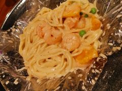奶油虾仁意面-斯比特花园西餐厅(东方商厦店)