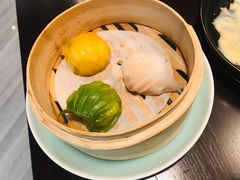 三色蔬鲜虾饺-万丽轩·粤菜(王府井金茂万丽酒店)