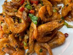 椒盐小河虾-万柳阁小馆·花园餐厅(龙潭湖店)