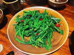 清炒菜心花-懒人盐府人家(安贞店)