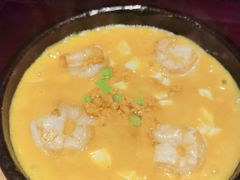 石锅虾球海胆豆腐-山里亲戚(淞虹路店)