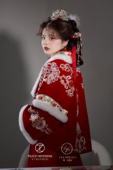 -桃子造型婚纱礼服(凤起广场店)