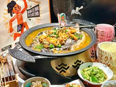 -探鱼·鲜青椒爽麻烤鱼(朝阳悠唐广场店)