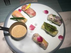 漫步花开彩虹卷-蜜桃花开·中西融合菜E&W(南长街店)