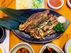 -草家酱蟹炭火烤肉店(珲春南路一店)