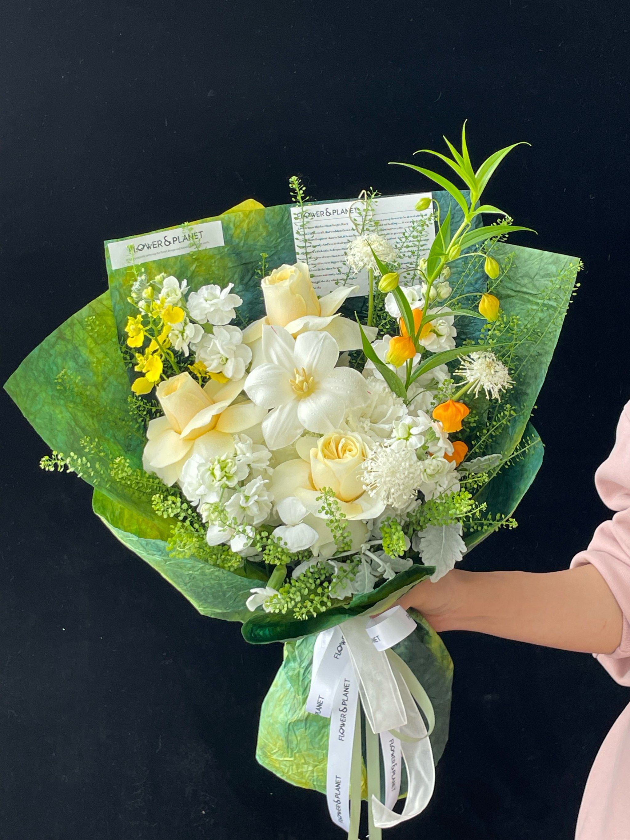 清新一刻:简约花束
