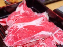 牛肉寿喜锅雪花牛肉-京旬海鲜放题·铁板烧自助餐厅