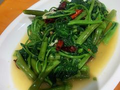 炝炒空心菜-永乐饭店