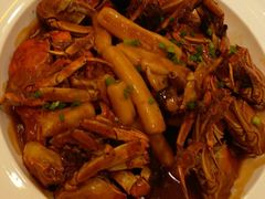 毛蟹炒年糕-富淳饭店(陆家嘴保利广场店)