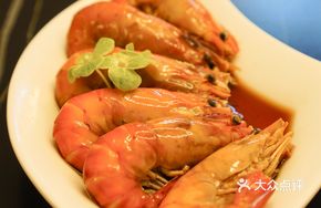 Candied Tangerine Wine Shrimp