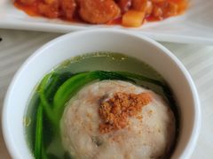 蟹粉狮子头-怡园饭店-餐厅(四望亭店)