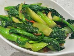 豆豉鲮鱼炒芥兰-香港新发烧腊茶餐厅(书城店)