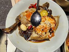 -草家酱蟹炭火烤肉店(珲春南路二店)